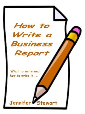 cover image of How to Write a Business Report